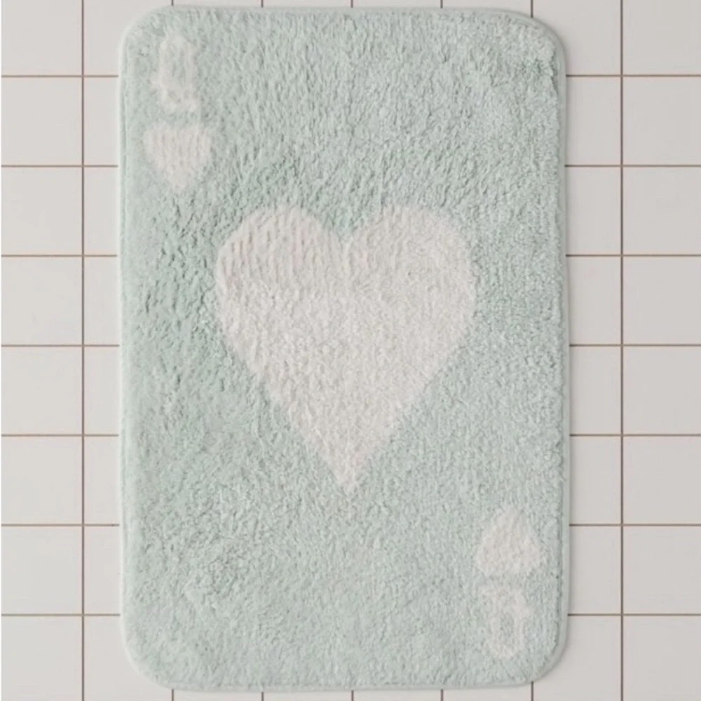 Queen of Hearts Bath Mat Rug